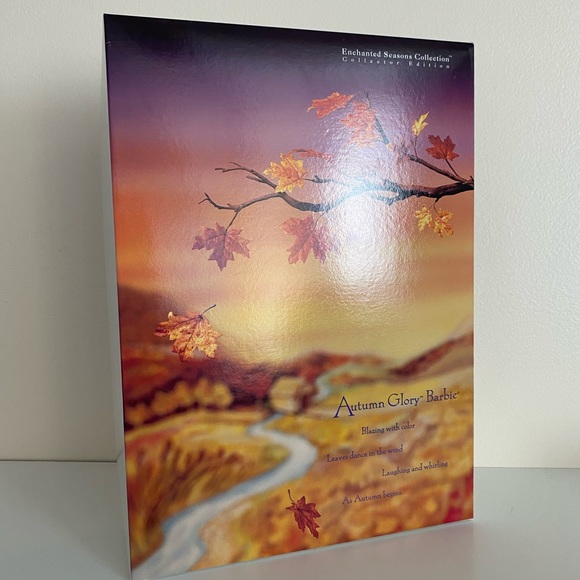 1995 Autumn Glory Enchanted Seasons Barbie - Picture 4 of 5